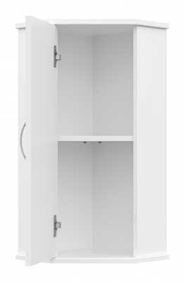 Шкаф Лилия 34 подвесной универсальный угловой Э-Лил08034-011бф Misty фото в интернет-магазине Русалия