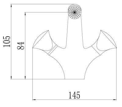 Смеситель для биде Fmark (FM1238) фото в интернет-магазине Русалия