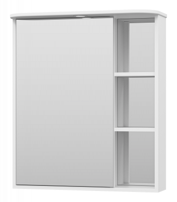 Зеркальный шкаф Венера 70 левый П-Внр04070-01СвЛ Misty фото в интернет-магазине Русалия