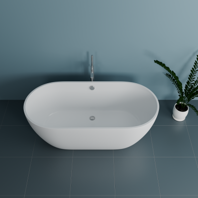 Ванна из литьевого мрамора Olivia 170х80 DLR330002 Delice фото в интернет-магазине Русалия