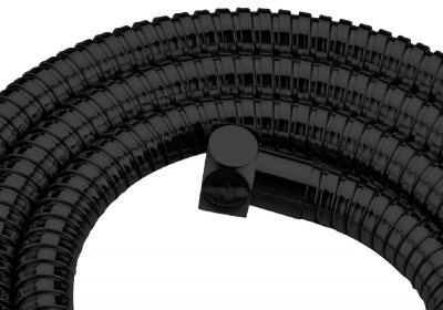 Шланг для душа 125см AQUATEK, матовый черный AQ2100MB фото в интернет-магазине Русалия