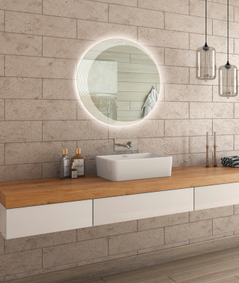 Зеркало круглое Alba Classic 2-700 Vigo фото в интернет-магазине Русалия