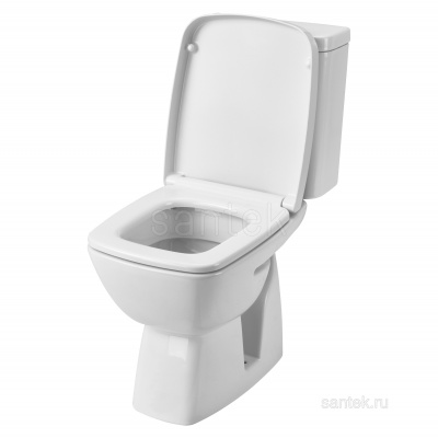 Унитаз - компакт с сиденьем Нео Лайт 1WH302408 Сантек фото в интернет-магазине Русалия