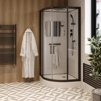 Кабина VIVA101B душевая Ceruttispa (100x100x215) фото в интернет-магазине Русалия