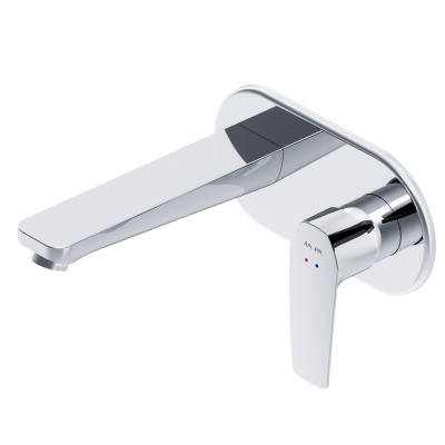 F90A72200 Gem, смеситель д/умывальника, монтируемый в стену, хром, шт. фото в интернет-магазине Русалия