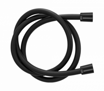 Шланг для душа ПВХ 120 см Remer 332CN2G120NO, черный матовый фото в интернет-магазине Русалия