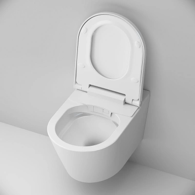 CCC501700SC Inspire подвесной унитаз с интегрированным электронным биде AM.PM фото в интернет-магазине Русалия