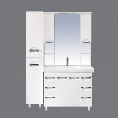 Зеркальный шкаф София 120 П-Соф02120-011Св Misty фото в интернет-магазине Русалия