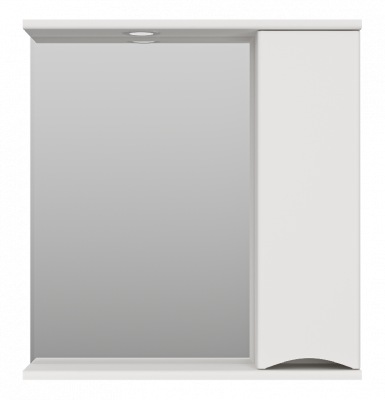 Зеркальный шкаф Атлантик 70 правый П-Атл-4070-010П Misty фото в интернет-магазине Русалия