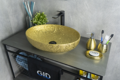 Раковина накладная Gid Nc444 фото в интернет-магазине Русалия