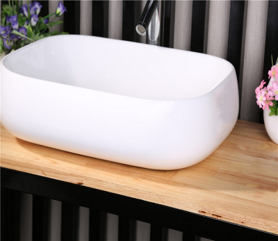 Раковина накладная овальная N 9243 CeramaLux фото в интернет-магазине Русалия