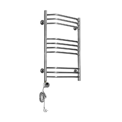 Электрический полотенцесушитель Лаура П10 500x800 EL, хром Domoterm фото в интернет-магазине Русалия