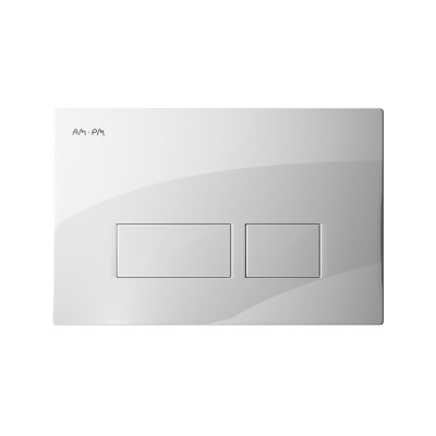 I047001 Pro S, клавиша для инсталляции пневматическая, пластик, белый фото в интернет-магазине Русалия