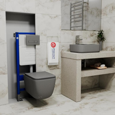 Инсталляция для подвесных унитазов PN45120 Point фото в интернет-магазине Русалия