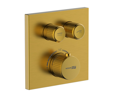 Aisch 5548 Thermo Термостатический смеситель для ванны и душа Wasserkraft фото в интернет-магазине Русалия