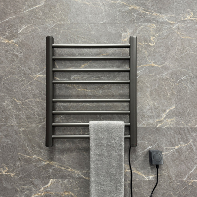 Полотенцесушитель электрический Fixsen UNIVERSAL 600х500 FX-7200F, графит FX-7200F фото в интернет-магазине Русалия