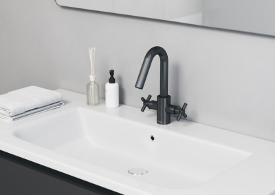 270210000 Neo Classic Graphite,смеситель для умывальника фото в интернет-магазине Русалия