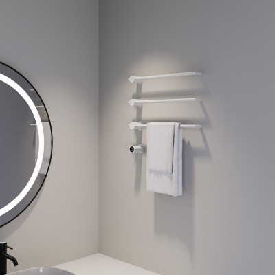 Полотенцесушитель электрический ABBER Charme AH4003MW белый матовый фото в интернет-магазине Русалия