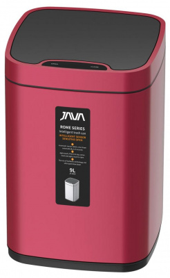 Сенсорное ведро 9 л JAVA (S-883-9R) фото в интернет-магазине Русалия