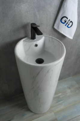 Раковина напольная Gid Nb131wgs фото в интернет-магазине Русалия