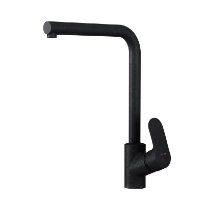 F8005022 Like, смеситель для кухни L-образный излив, черный, шт. фото в интернет-магазине Русалия