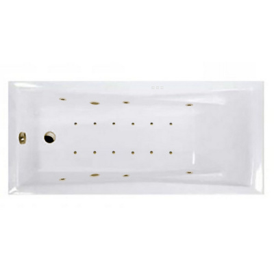 Гидромассажная ванна WHITECROSS Palace 170x75 "RELAX" (бронза) WAEX.PAL17.RELAX.BR фото в интернет-магазине Русалия