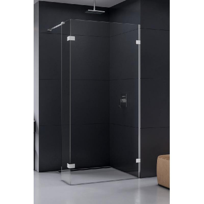 Душевое ограждение NEW TRENDY EVENTA стенка 1 140x200 EXK-4636 (хром) фото в интернет-магазине Русалия