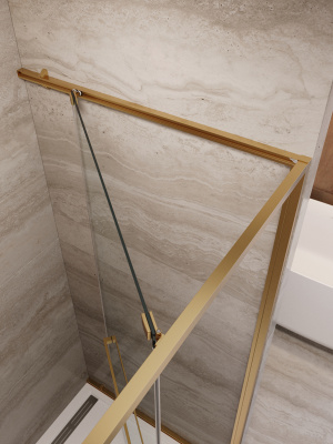 Душевая дверь CEZARES LUX-B-FS-1-100-C-BORO фото в интернет-магазине Русалия