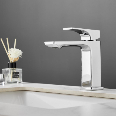 Смеситель для раковины BELZ B10709, хром фото в интернет-магазине Русалия