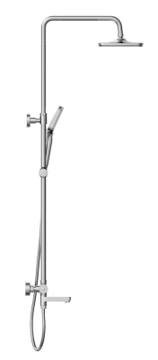 Душевая система с термостатом с изливом для ванны Vivo A64090 Cersanit фото в интернет-магазине Русалия