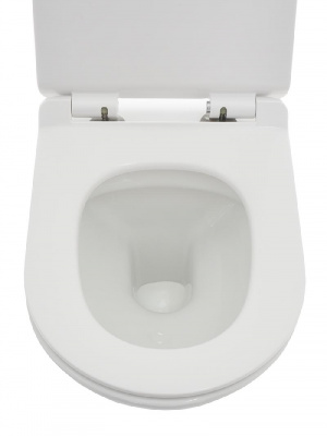 AQM2008 Унитаз подвесной с сиденьем SoftClose, технология смыва Rimless. 530x355x360 AQUAme фото в интернет-магазине Русалия