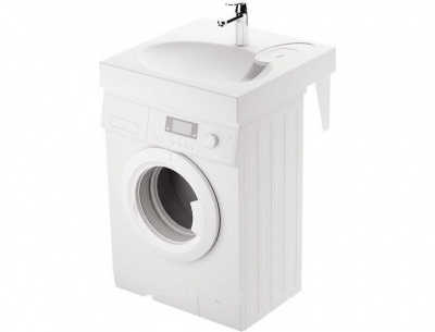 Раковина над стиральной машиной Луна 600/90/600 с комплектующими СаНта фото в интернет-магазине Русалия