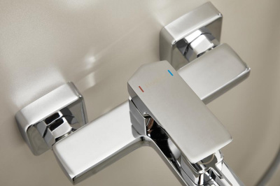 Смеситель для ванны HAIBA хром (HB60726) фото в интернет-магазине Русалия