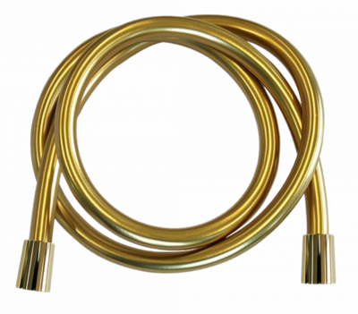 Шланг для душа ПВХ 150 см Remer 332CN2G150DO, золото глянцевое фото в интернет-магазине Русалия