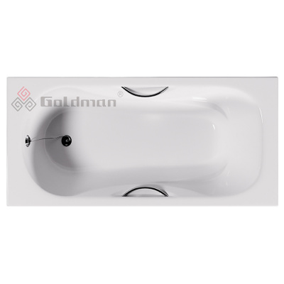 Ванна чугунная Donni 1800x800x450 DN18080 Goldman с ножками фото в интернет-магазине Русалия