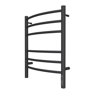 Полотенцесушитель электрический Terminus Классик П6 450х60 КС 905, черный 4670078527578 фото в интернет-магазине Русалия