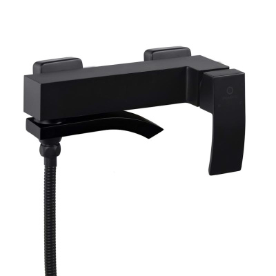 Смеситель для ванны FILARETE Waterfall FL2110BL, черный фото в интернет-магазине Русалия