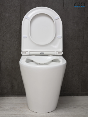 Унитаз приставной Gid TRS-263 62211Y белый 52x36x41 фото в интернет-магазине Русалия