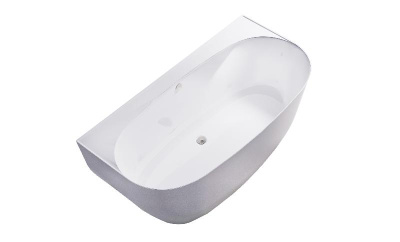 Ванна АТРИЯ пристеночная, литой мрамор 1700х850 01010013 Astra-Form фото в интернет-магазине Русалия