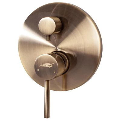 Душевая система встраиваемая Hansberge H6095BR, бронза фото в интернет-магазине Русалия