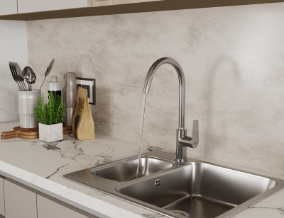 Смеситель DK для кухни высокий Bayern.Fürth (DA1522401) фото в интернет-магазине Русалия