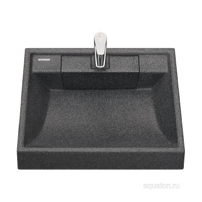 Раковина AQUATON Рейн 60 графит 1A72103KRW210 фото в интернет-магазине Русалия