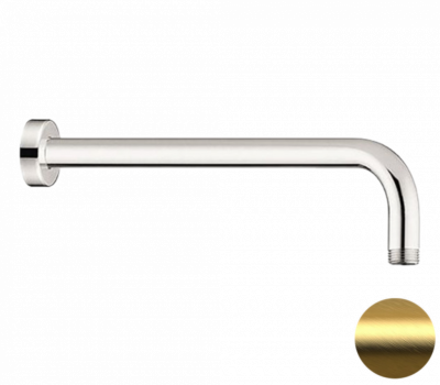 Кронштейн для верхнего душа 30 см Remer 343L30BG, золото брашированное фото в интернет-магазине Русалия