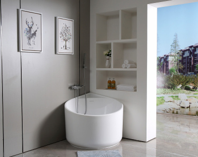 Акриловая ванна ABBER AB9305 95х95х76 см фото в интернет-магазине Русалия