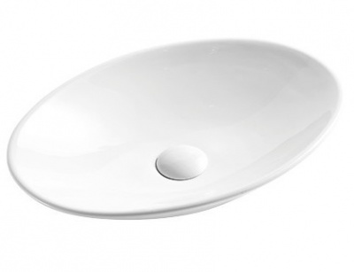 Раковина накладная овальная ELBACH 10255 WeltWasser фото в интернет-магазине Русалия