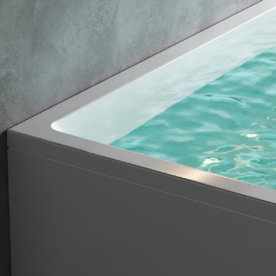 W93A-170-075W-A Gem, ванна акриловая 170x75 см фото в интернет-магазине Русалия