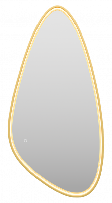 Зеркало Venus 600x1200 (золото) VEN-Var-060-gold Brevita фото в интернет-магазине Русалия