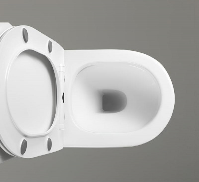 Унитаз ORLTER напольный безободковый белый Ceruttispa CT9867 (605х370х800) фото в интернет-магазине Русалия