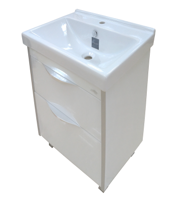 Тумба Фест 60 с раковиной Sanita Luxe Fest 60 Misty фото в интернет-магазине Русалия