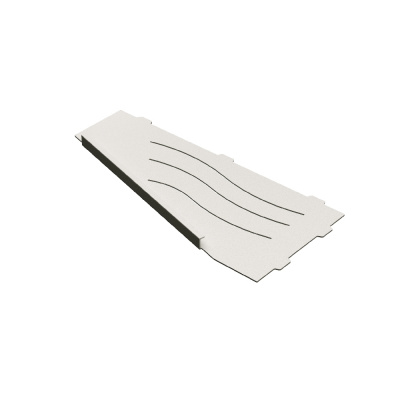 Полка в ванную комнату RGW MT-11W (Левая) фото в интернет-магазине Русалия